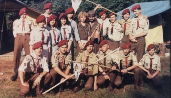 Obóz w Bieszczadach 19.07.-5.08.1990