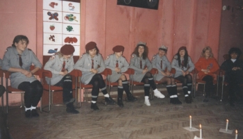 10-lecie zastępu 101 Szara Dziesiątka 6 luty 1993