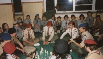 Kurs drużynowych w Limanowej 27.01-10.02.1991