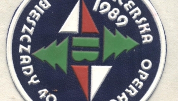 Obóz wędrowny w Bieszczadach 30.07-21.08.1989