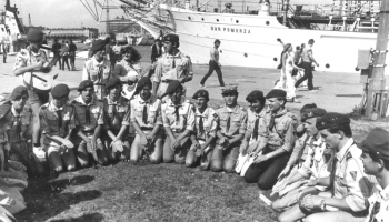 V  Polowa Zbiórka Harcerstwa Starszego-Gdynia 24-27.08.1986