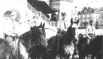 Zlot harcerstwa w Krakowie 26-28.09.1986
