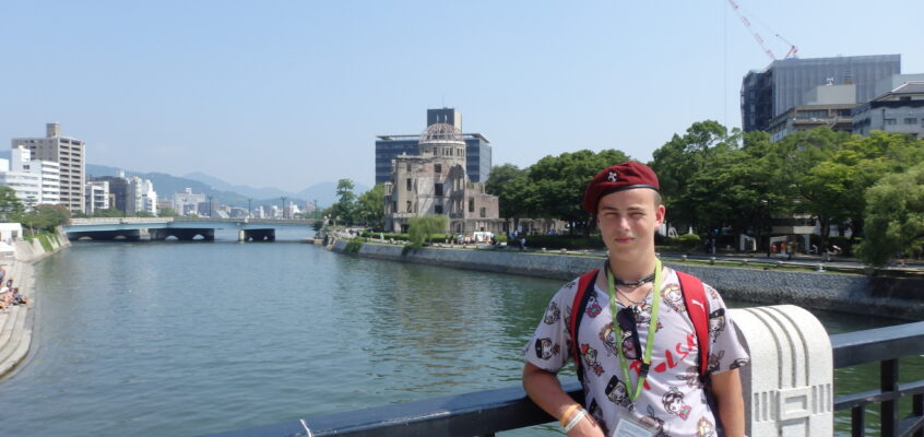 Druh Marcin Burandt – przyboczny7 HDCzB uczestniczył w 23 Jamboree w Japonii
